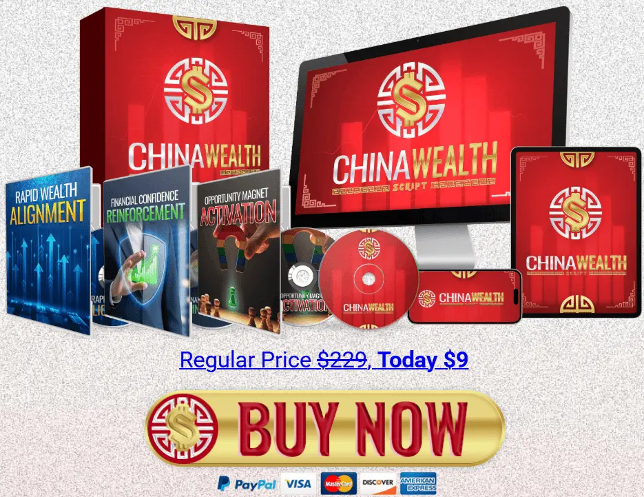 china wealth script audio program price